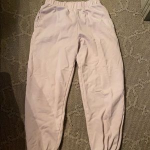 light pink rosa sweatpants